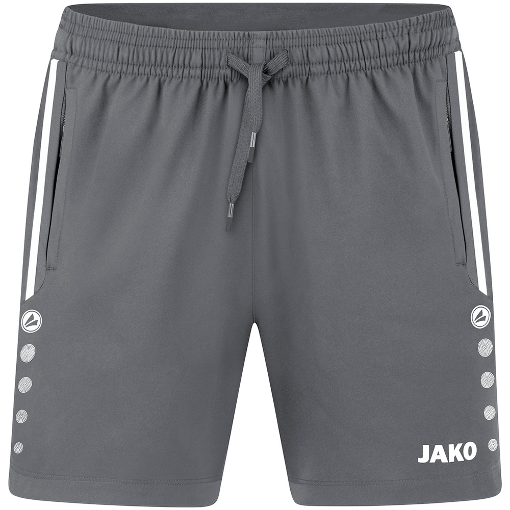 SHORTS JAKO ALLROUND, ANTHRACITE LIGHT WOMEN. 