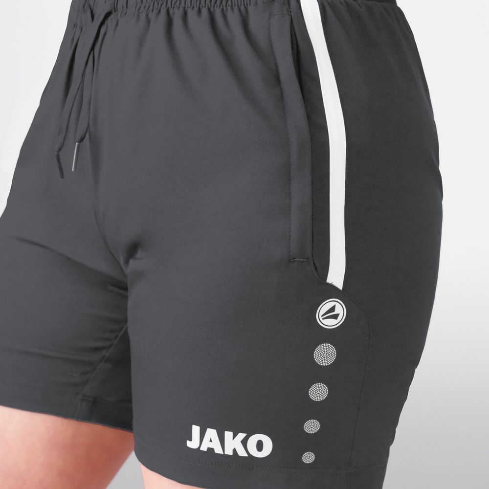 SHORTS JAKO ALLROUND, ANTHRACITE LIGHT WOMEN. 