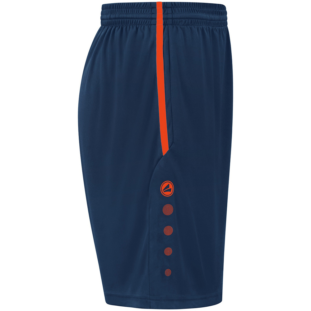 SHORTS JAKO ALLROUND, NAVY-FLAME KIDS. 