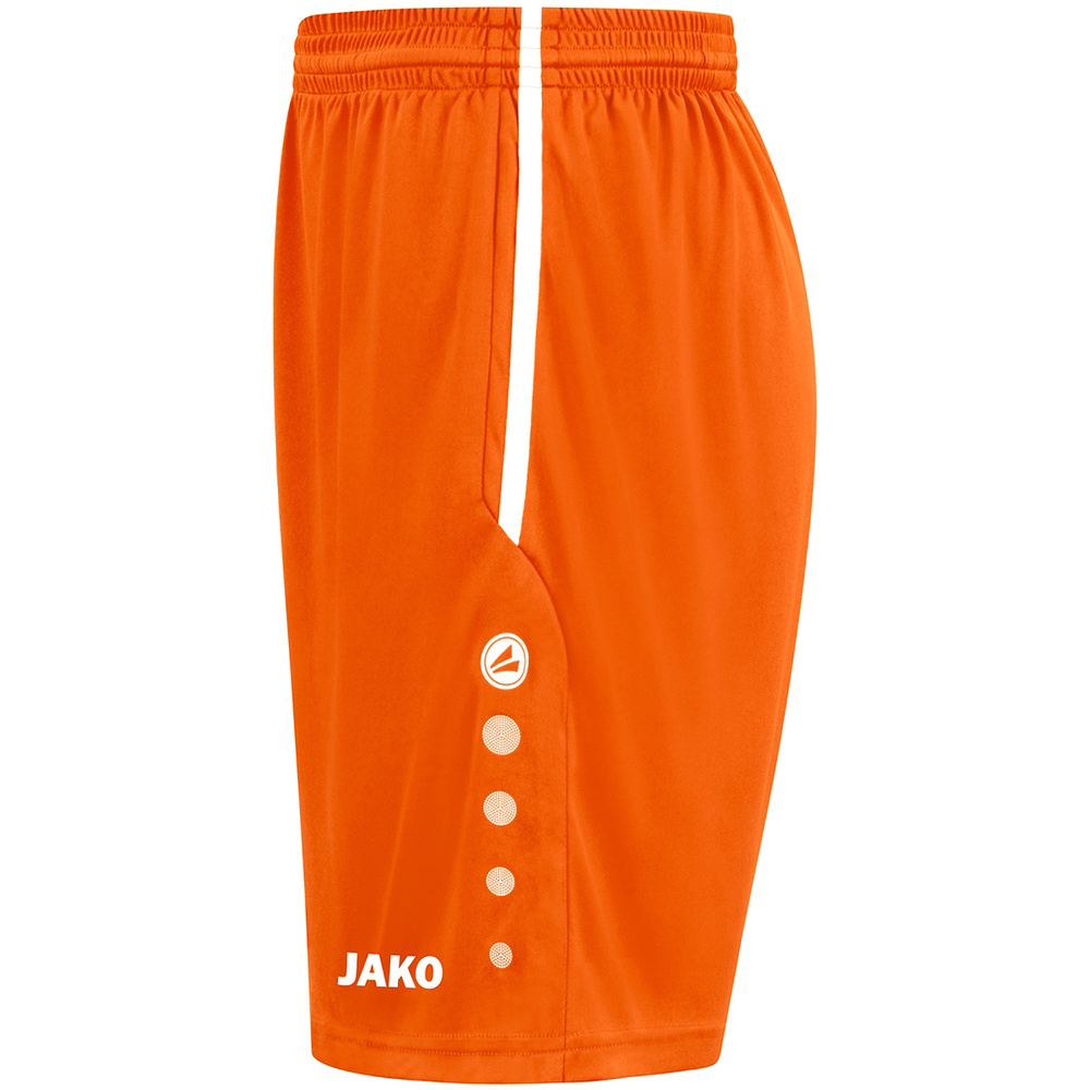 SHORTS JAKO ALLROUND, NEON ORANGE KIDS. 