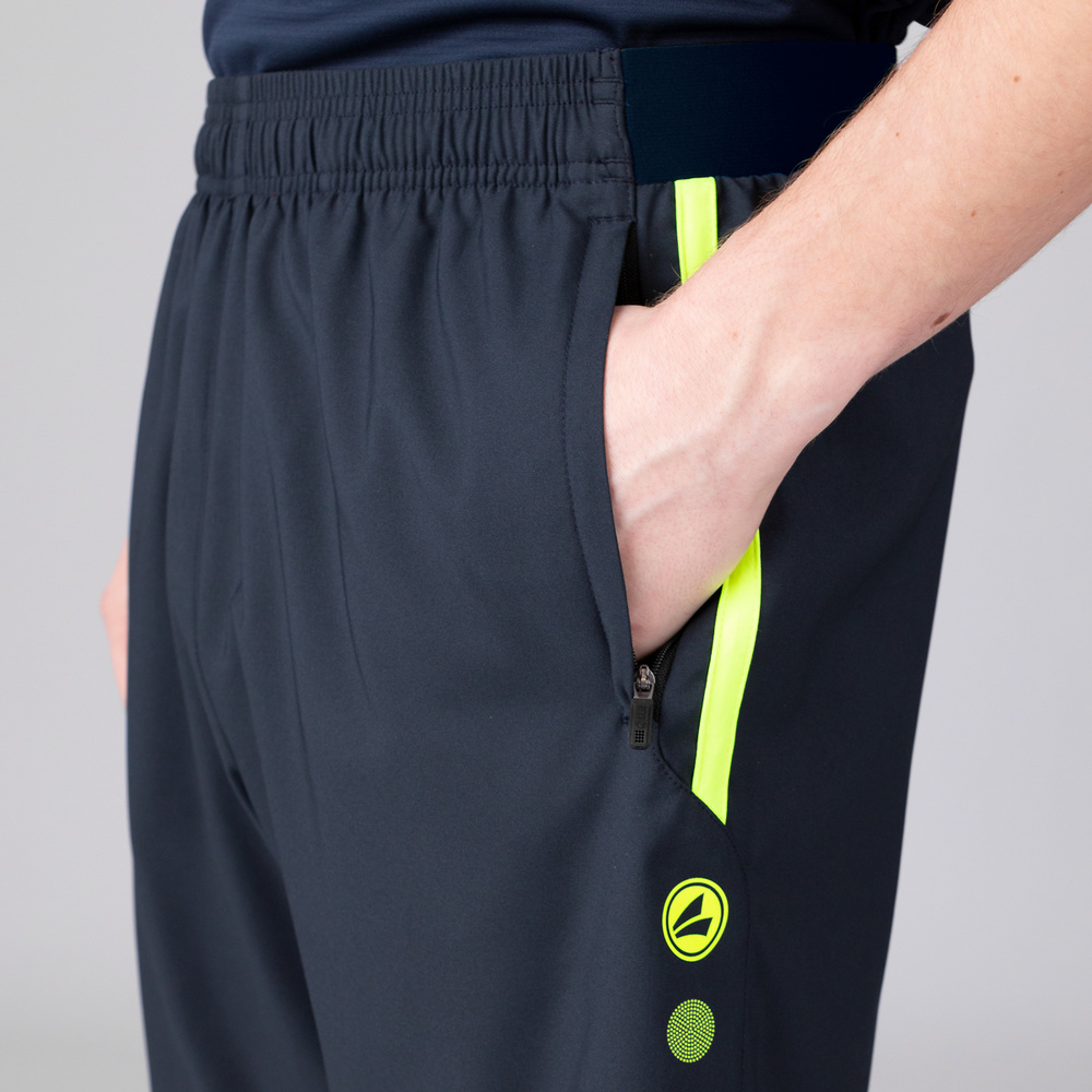 SHORTS JAKO ALLROUND, SEABLUE-NEON YELLOW KIDS. 