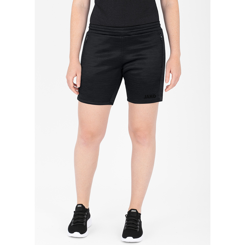 SHORTS JAKO CHALLENGE, BLACK MELANGE WOMEN. 