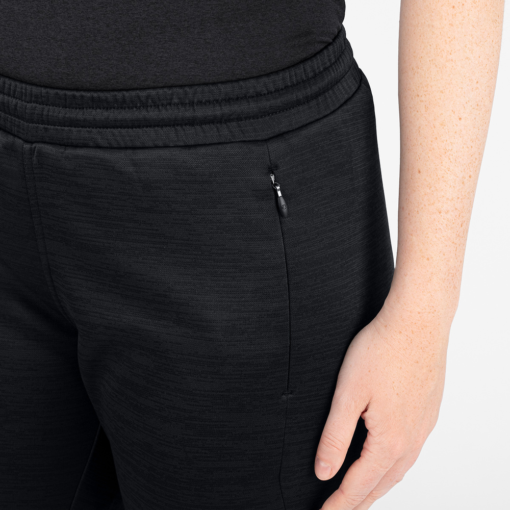 SHORTS JAKO CHALLENGE, BLACK MELANGE WOMEN. 