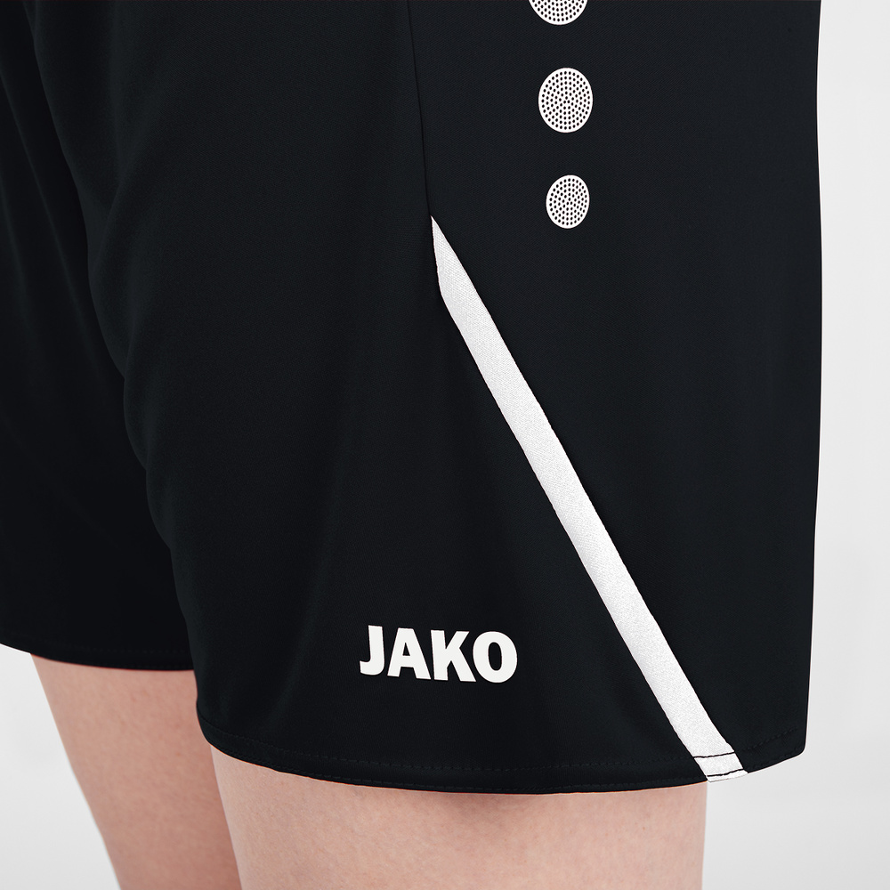 SHORTS JAKO CHALLENGE, BLACK-WHITE WOMEN. 