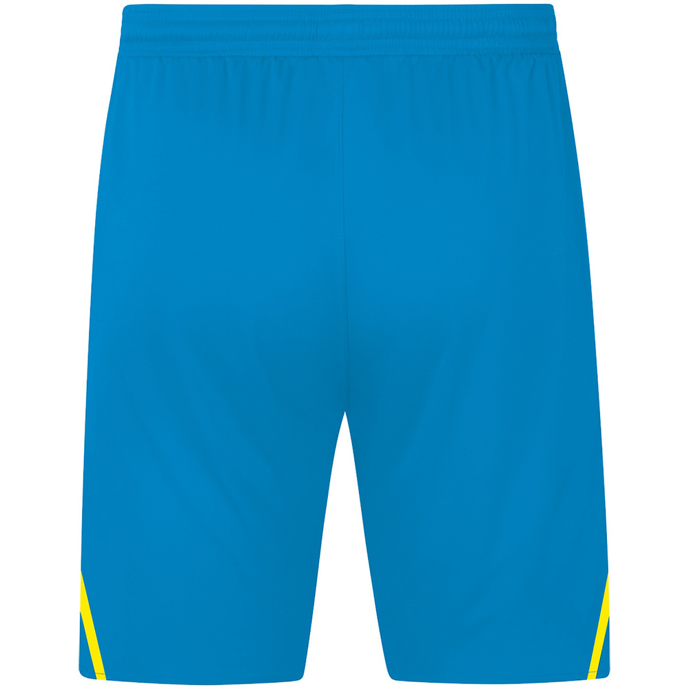 SHORTS JAKO CHALLENGE, BLUE-NEON YELLOW MEN. 