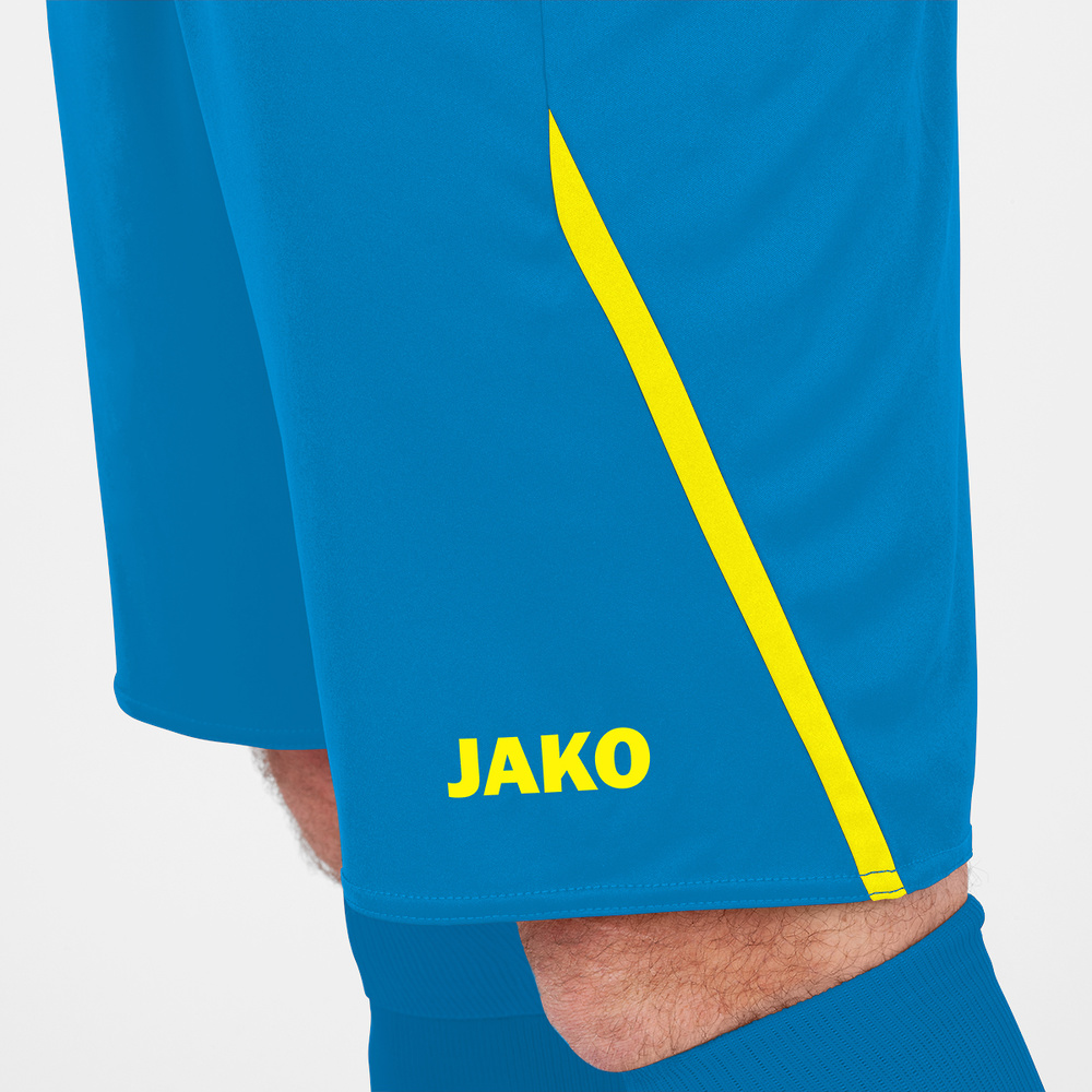 SHORTS JAKO CHALLENGE, BLUE-NEON YELLOW MEN. 