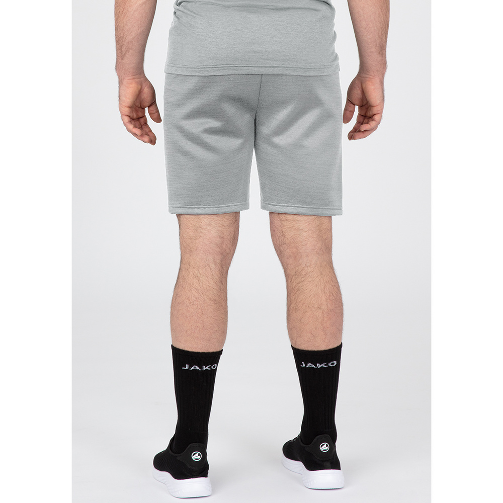 SHORTS JAKO CHALLENGE, LIGHT GREY MELANGE MEN. 