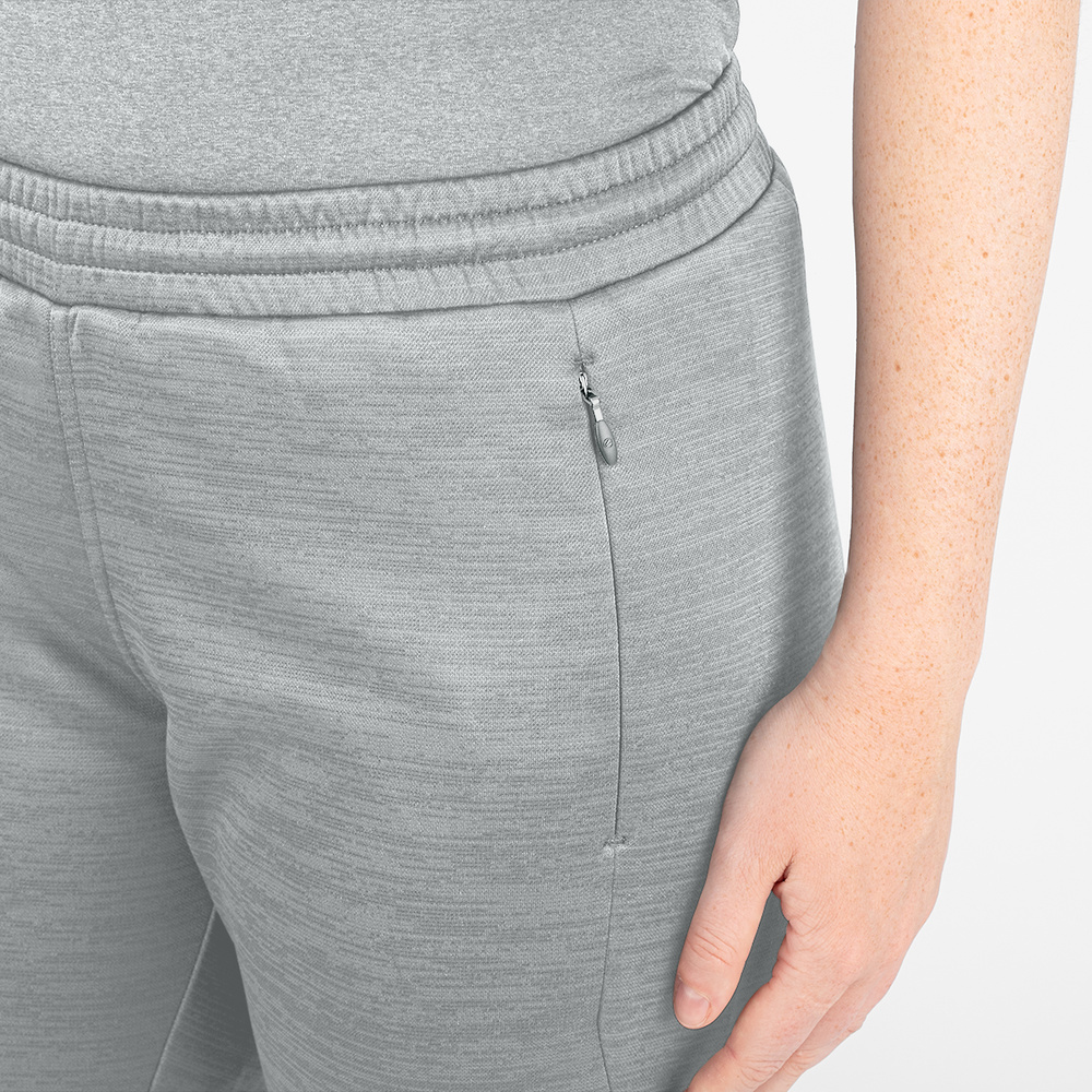 SHORTS JAKO CHALLENGE, LIGHT GREY MELANGE WOMEN. 