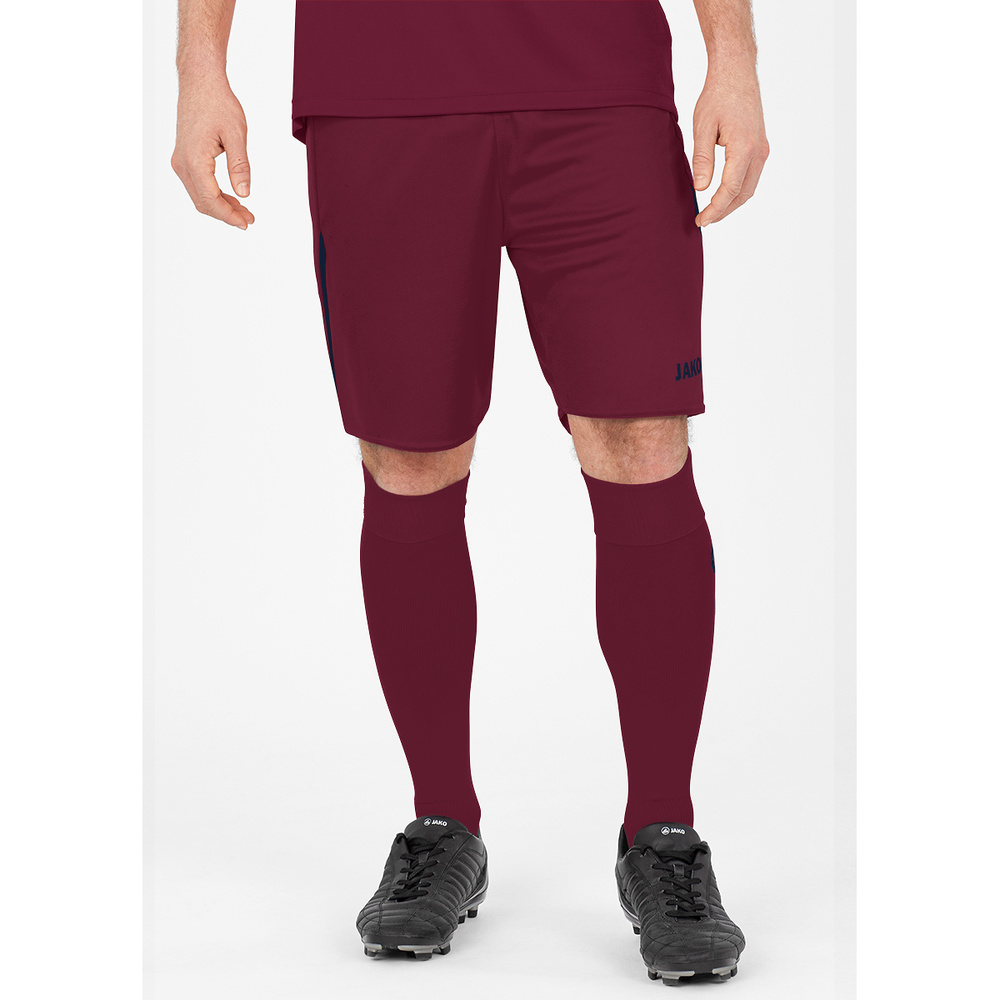 SHORTS JAKO CHALLENGE, MAROON-SEABLUE KIDS. 