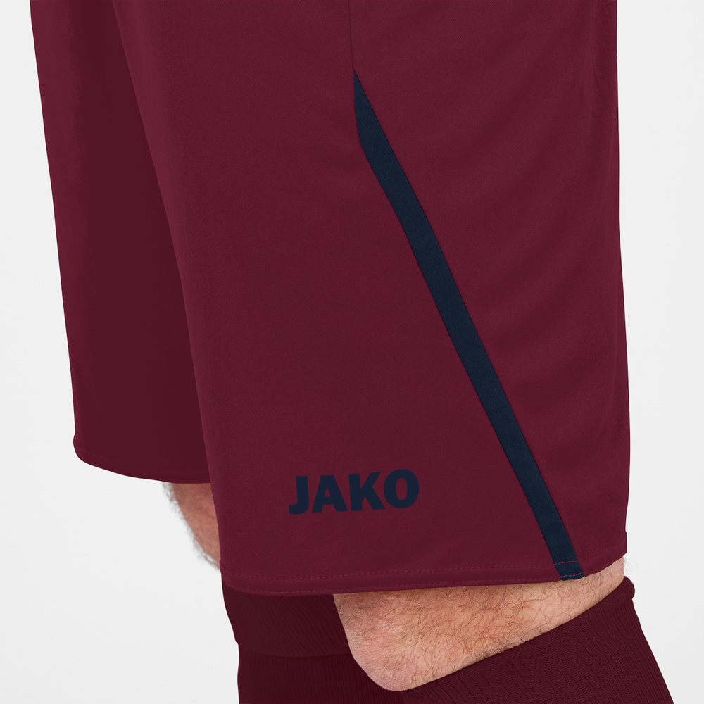 SHORTS JAKO CHALLENGE, MAROON-SEABLUE KIDS. 