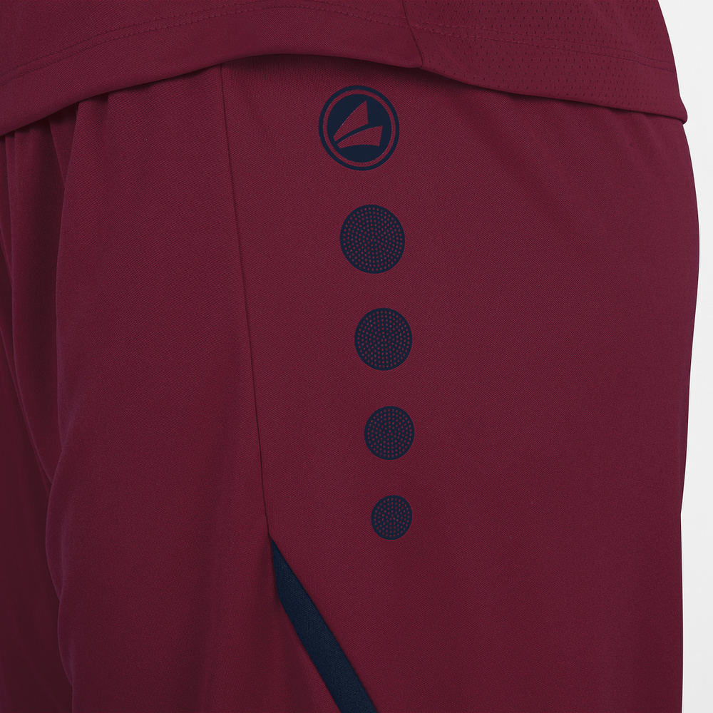 SHORTS JAKO CHALLENGE, MAROON-SEABLUE WOMEN. 