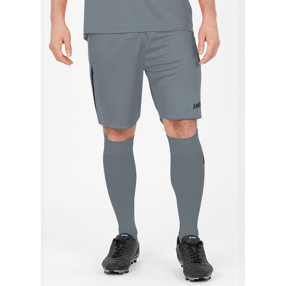 SHORTS JAKO CHALLENGE, STONE GREY-BLACK MEN. 