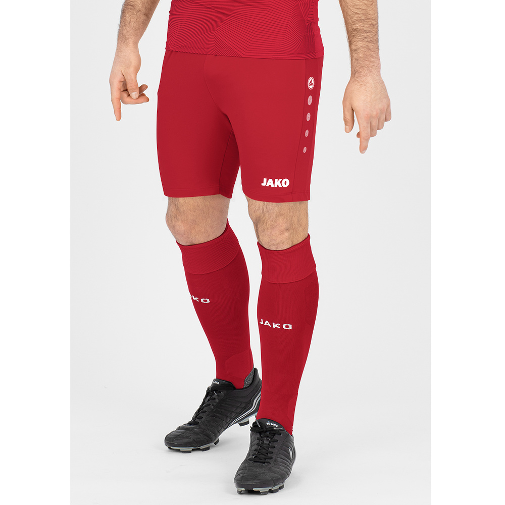 SHORTS JAKO PREMIUM, SPORT RED MEN. 