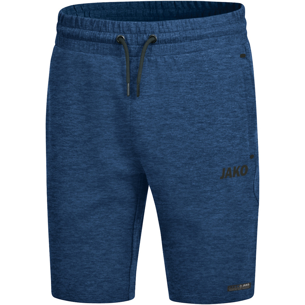 SHORTS JAKO PREMIUM BASICS, SEABLUE MELANGE MEN. 