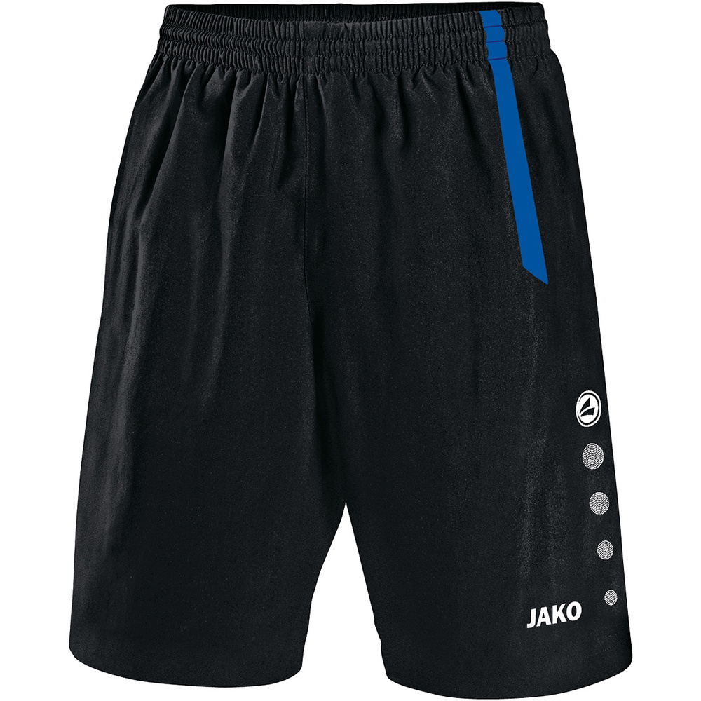 SHORTS JAKO TURIN, BLACK-SPORT ROYAL MEN. 