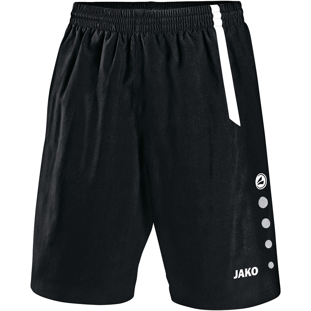 SHORTS JAKO TURIN, BLACK-WHITE MEN. 