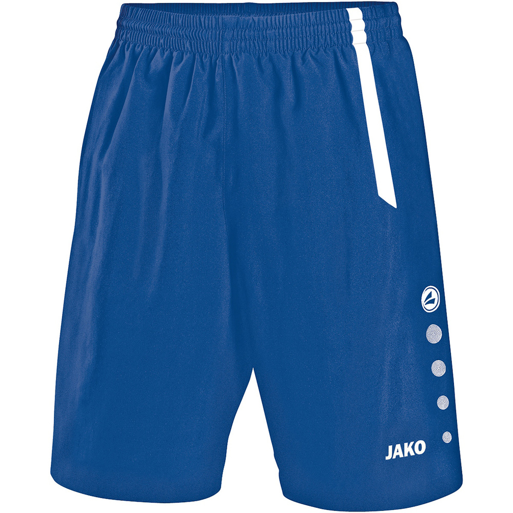 SHORTS JAKO TURIN, SPORT ROYAL-WHITE MEN. 