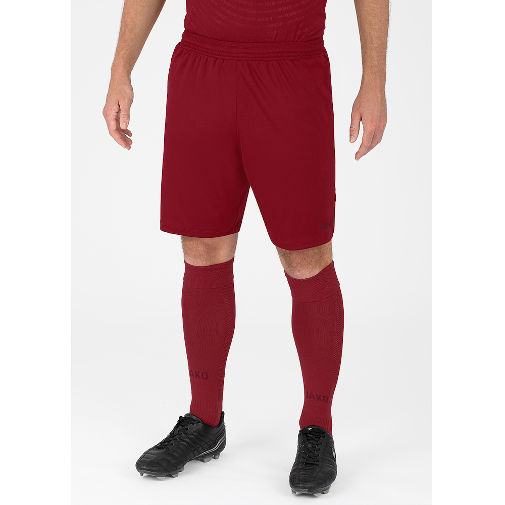 SHORTS JAKO WORLD, RUST RED MEN. 