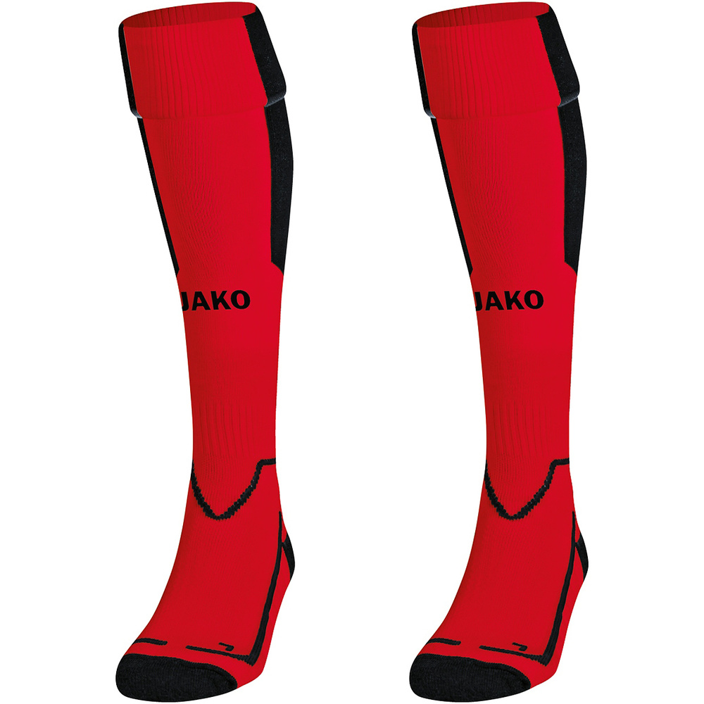 SOCKS JAKO LAZIO, SPORT RED-BLACK. 