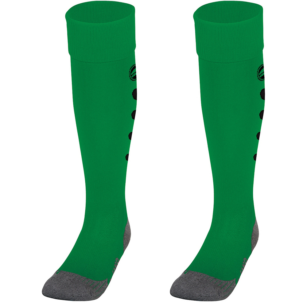 SOCKS JAKO ROMA, SPORT GREEN-BLACK. 