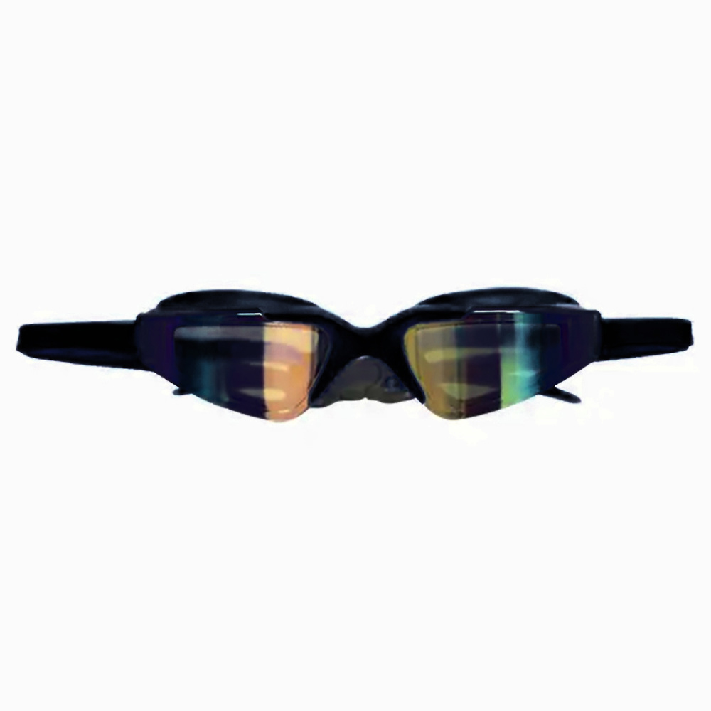 SOFTEE TECH SWIMMING GOGGLES, BLACK. 