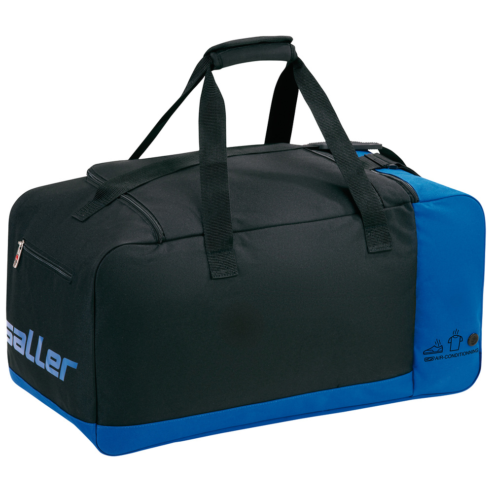 SPORT BAG SALLERX.72, ROYAL-BLACK-WHITE. 