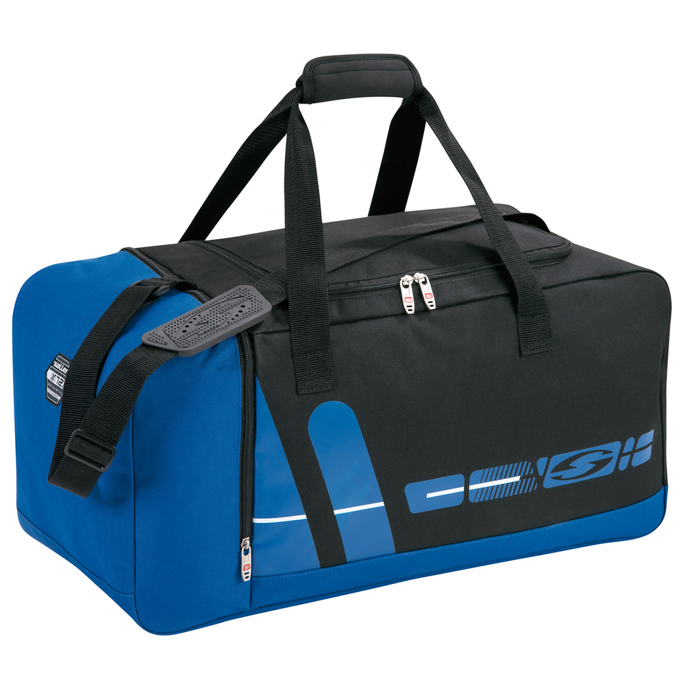 SPORT BAG SALLERX.72, ROYAL-BLACK-WHITE. 