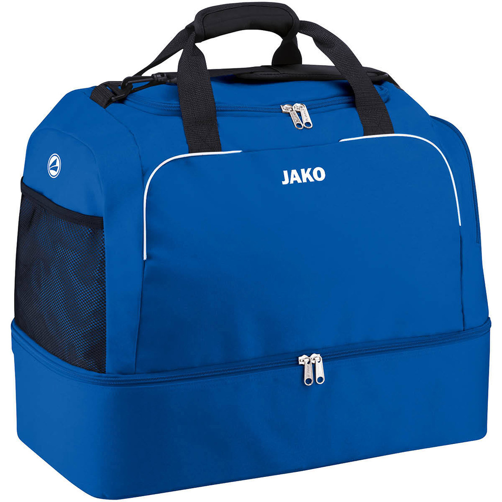 SPORTS BAG JAKO CLASSICO WITH BASE COMPARTMENT, ROYAL. 