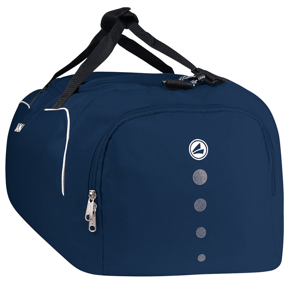 SPORTS BAG JAKO CLASSICO WITH SIDE WET COMPARTMENTS, SEABLUE. 