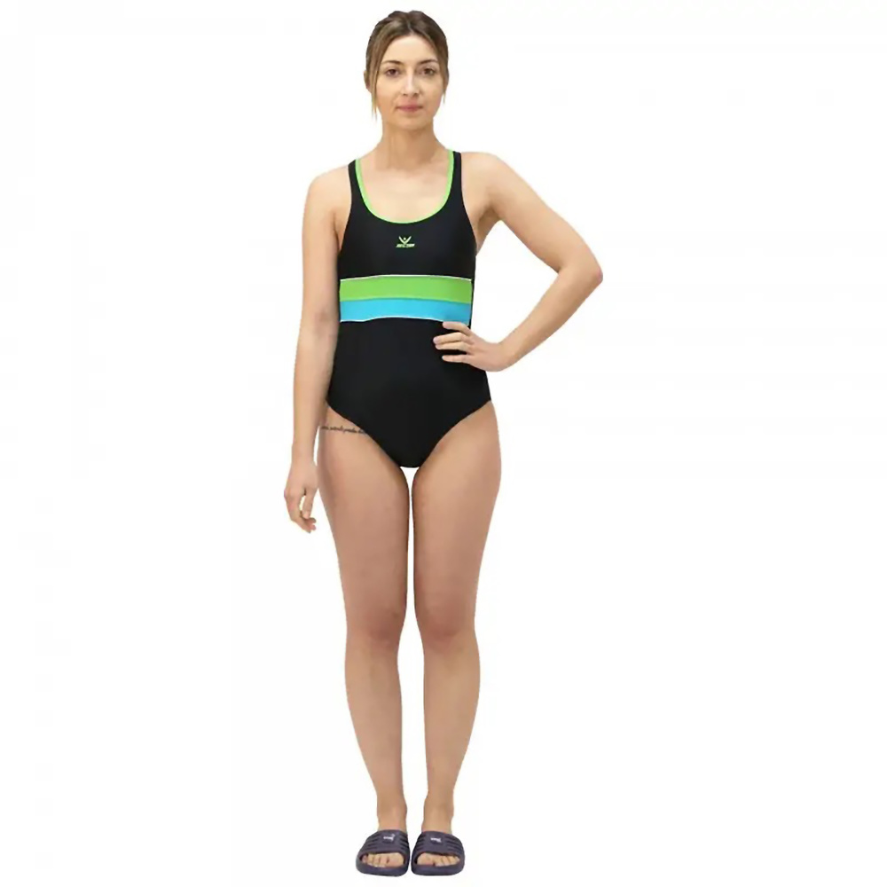 SQUBA KIRSTY SWIMMING COSTUME, BLACK WOMAN. 