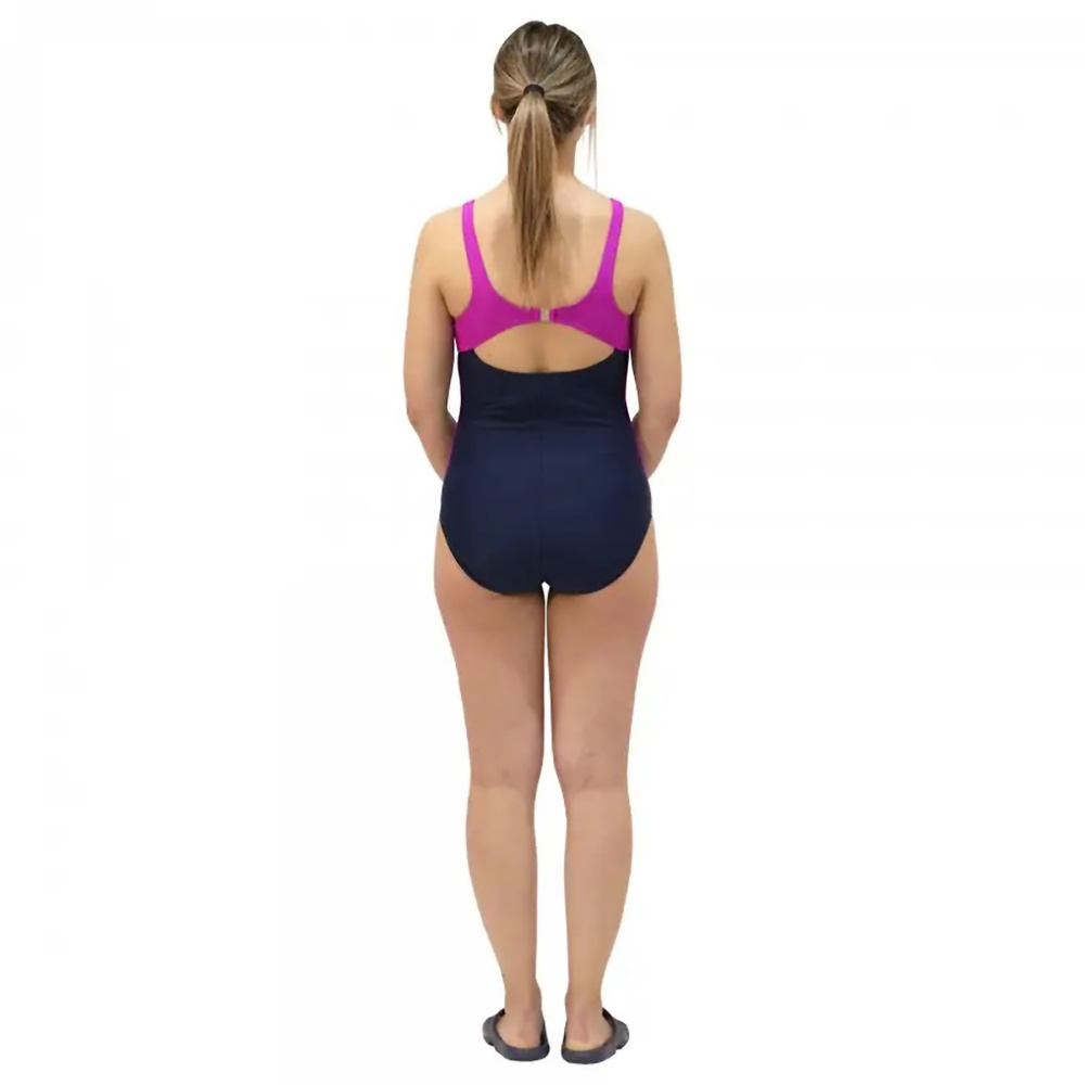 SQUBA PLUS JUDITH SWIMMING COSTUME, NAVY WOMEN. 