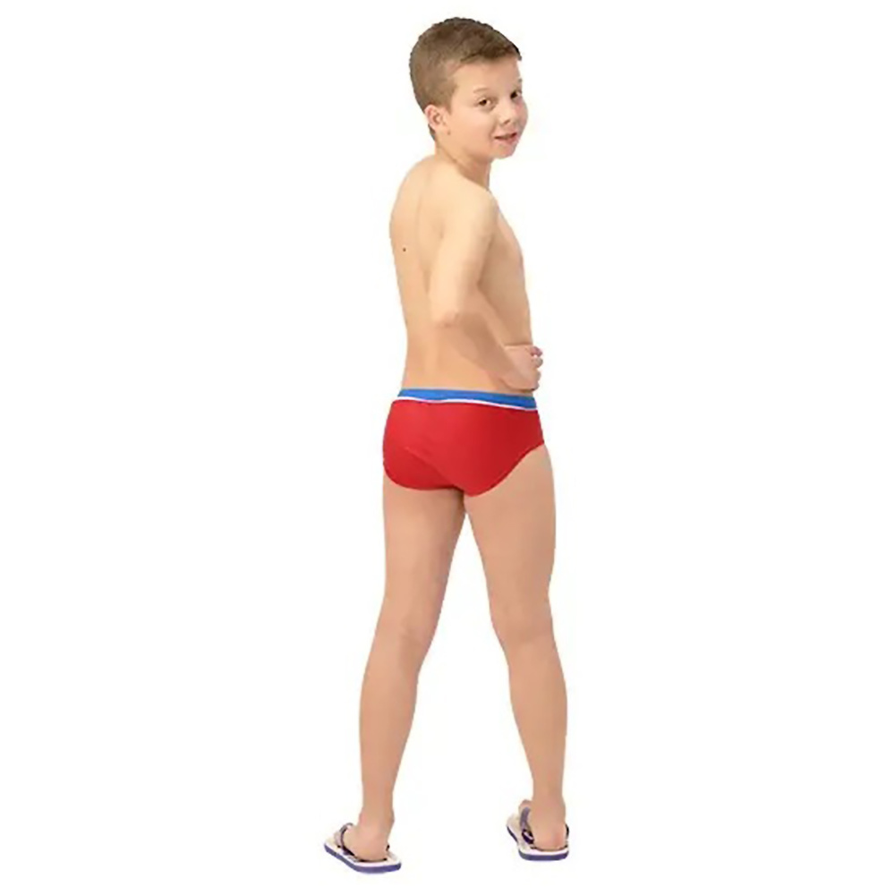 SQUBA SPITZ BRIEFS, RED BOYS. 