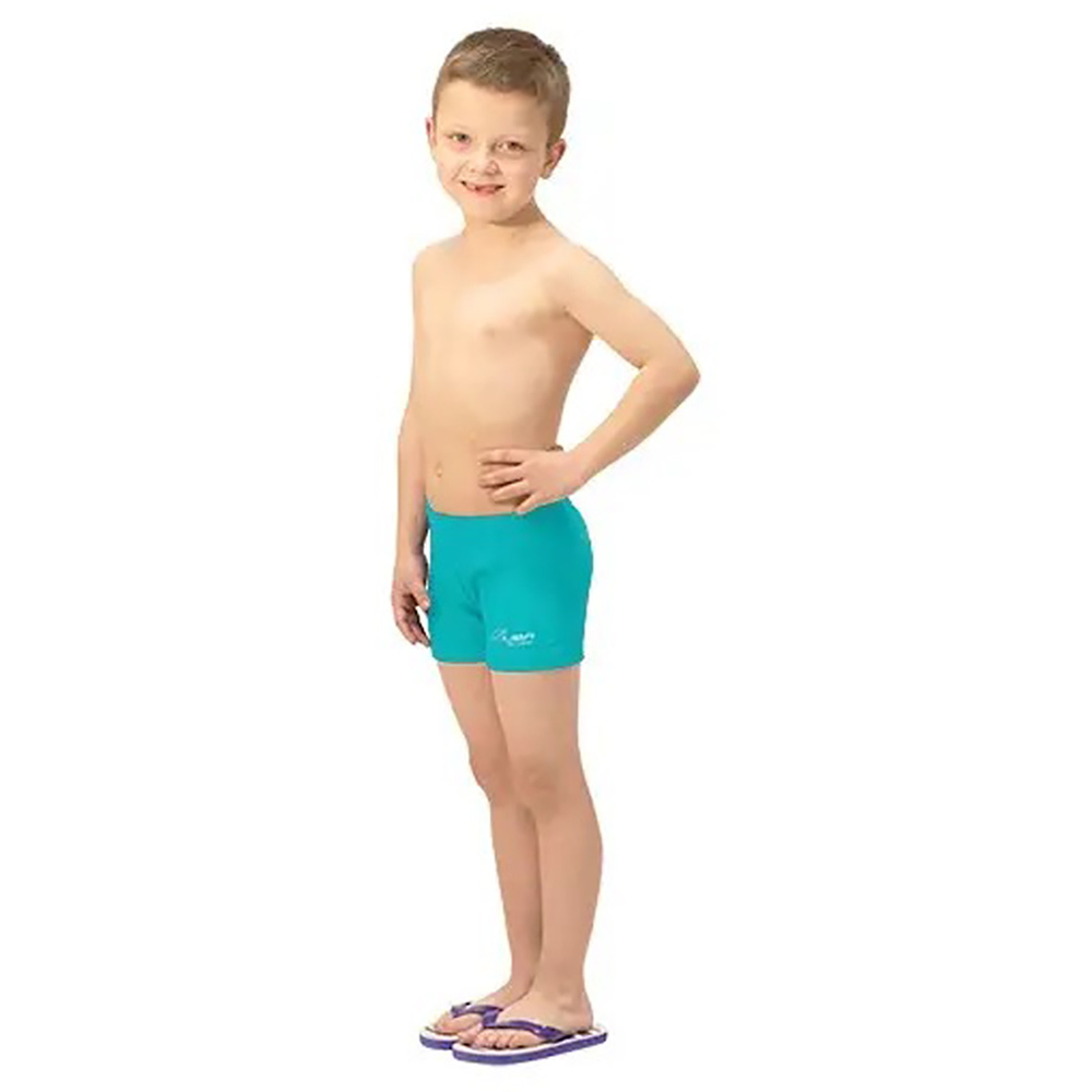 SQUBA TRAINING GREEN SFT BOY BOXER SHORTS. 