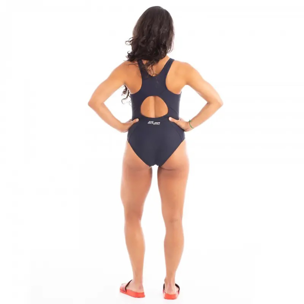 SQUBA TRAINING SWIMMING COSTUME, NAVY WOMAN. 