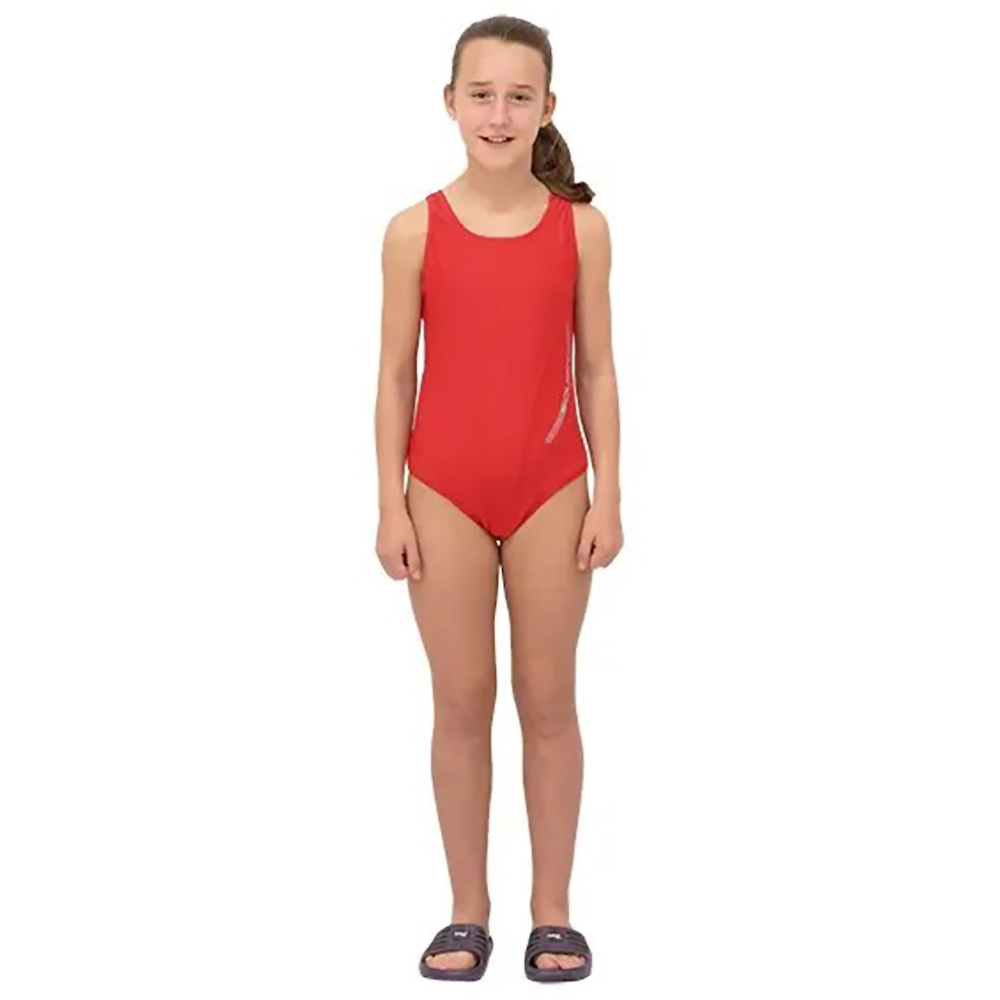 SQUBA TRAINING SWIMMING COSTUME, RED GIRL. 