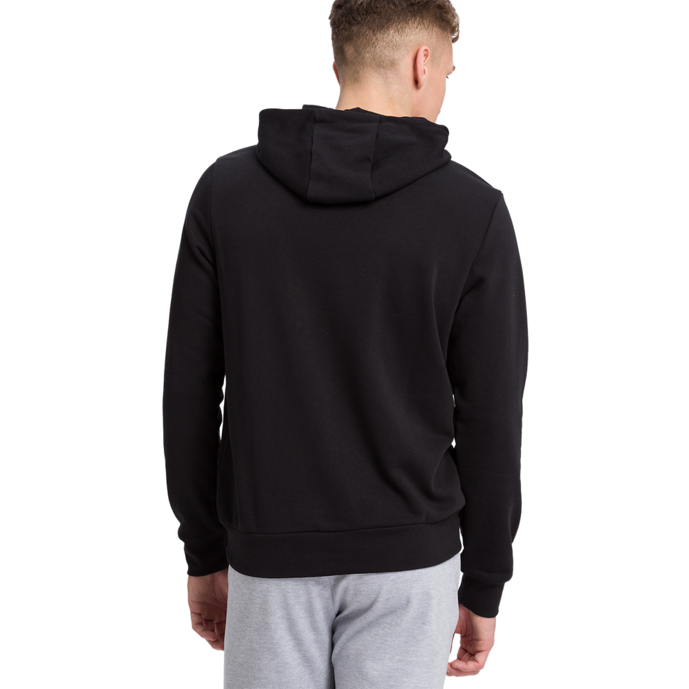 Hoodie negra online hombre