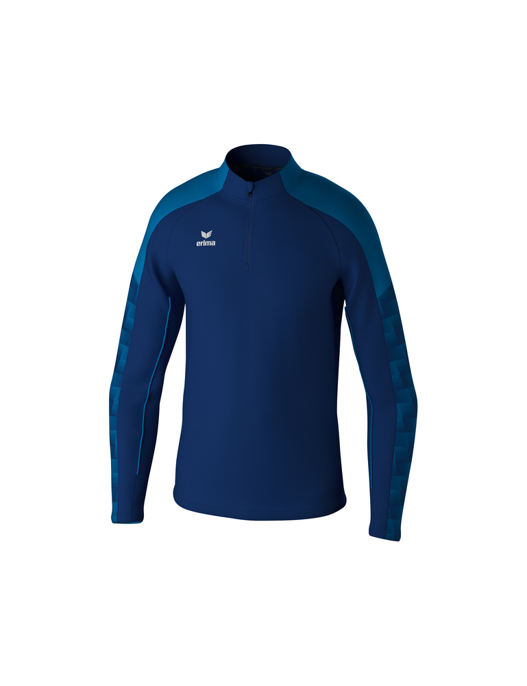 SUDADERA ERIMA EVO STAR ENTRENAMIENTO TOP, MARINO-MYKONOS-HOMBRE 