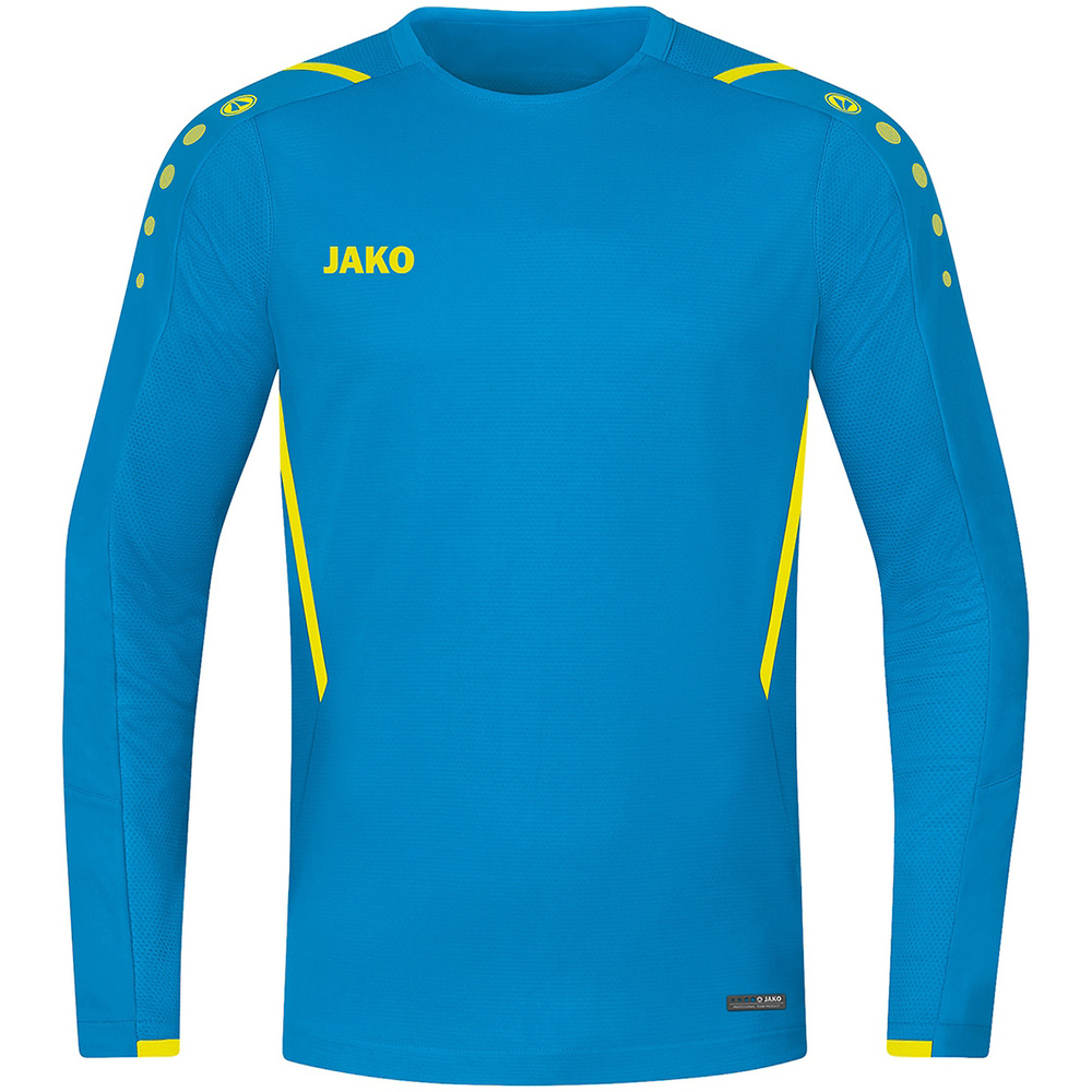 SWEATER JAKO CHALLENGE, JAKO BLUE-NEON YELLOW MEN. 