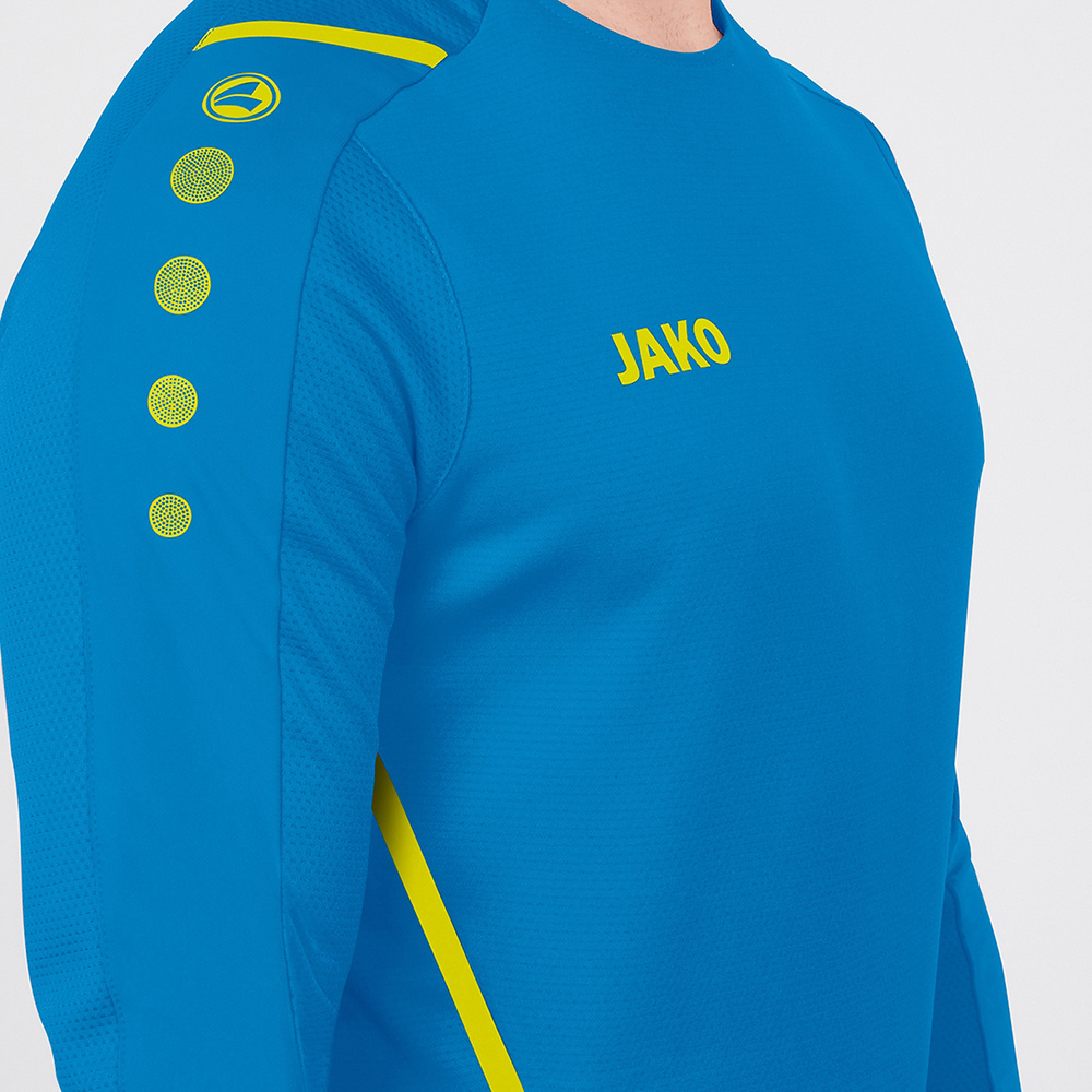 SWEATER JAKO CHALLENGE, JAKO BLUE-NEON YELLOW MEN. 