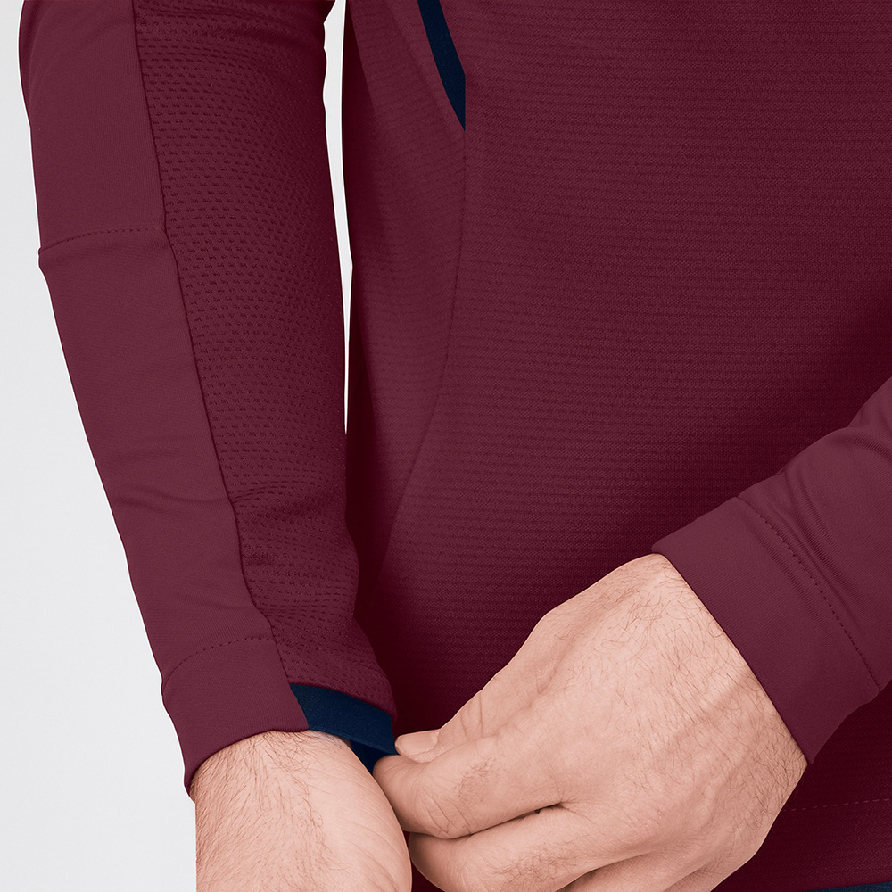 SWEATER JAKO CHALLENGE, MAROON-SEABLUE MEN. 