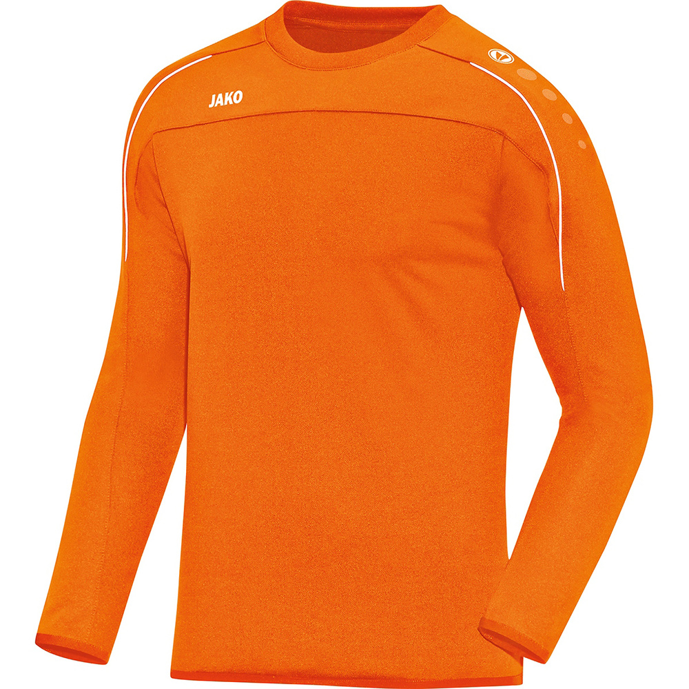 SWEATER JAKO CLASSICO, NEON ORANGE MEN. 