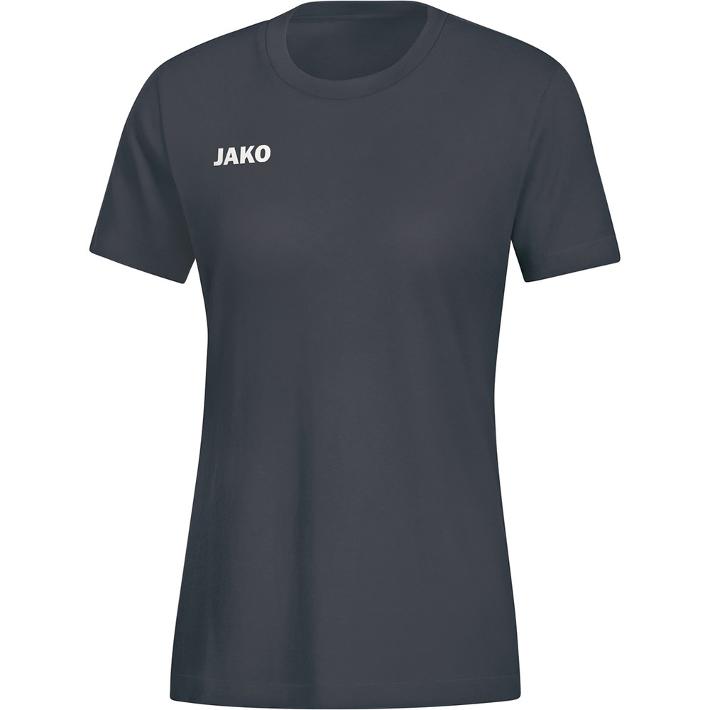 T-SHIRT JAKO BASE, ANTHRACITE WOMEN. 