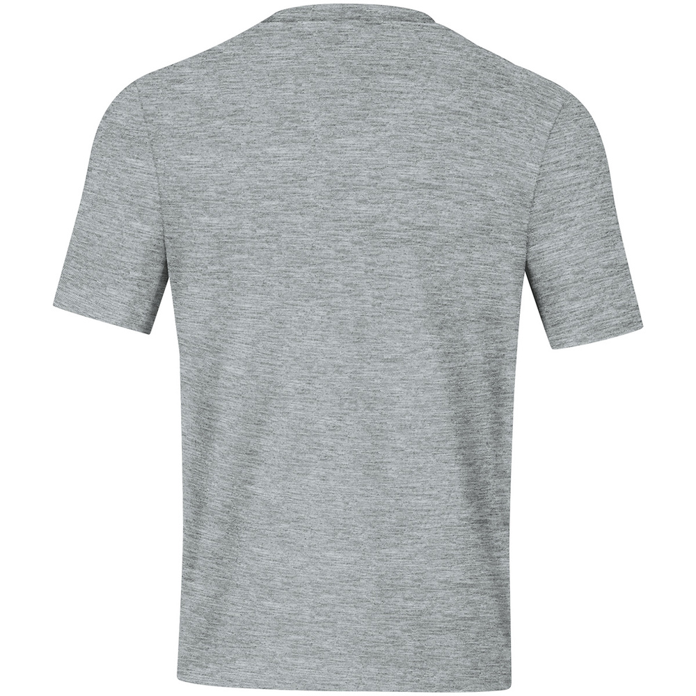 T-SHIRT JAKO BASE, LIGHT GREY MELANGE KIDS. 