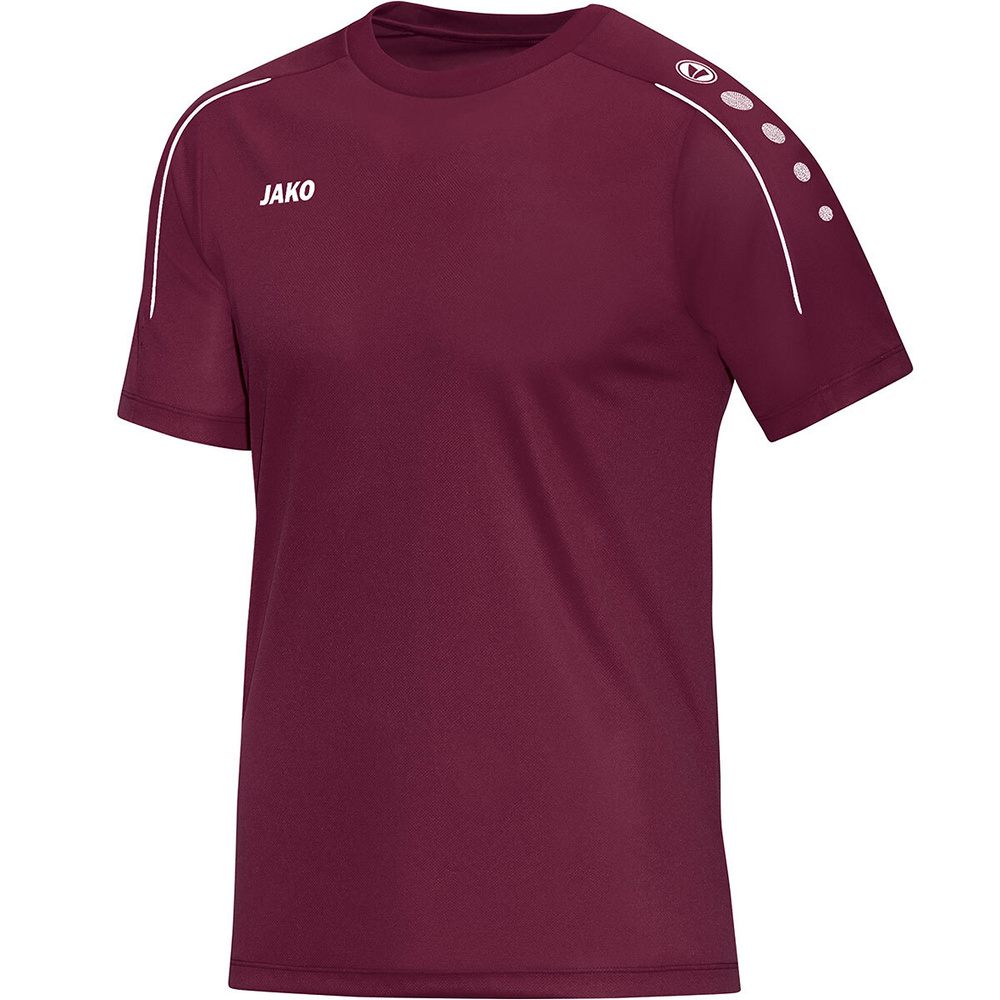 T-SHIRT JAKO CLASSICO, MAROON MEN. 