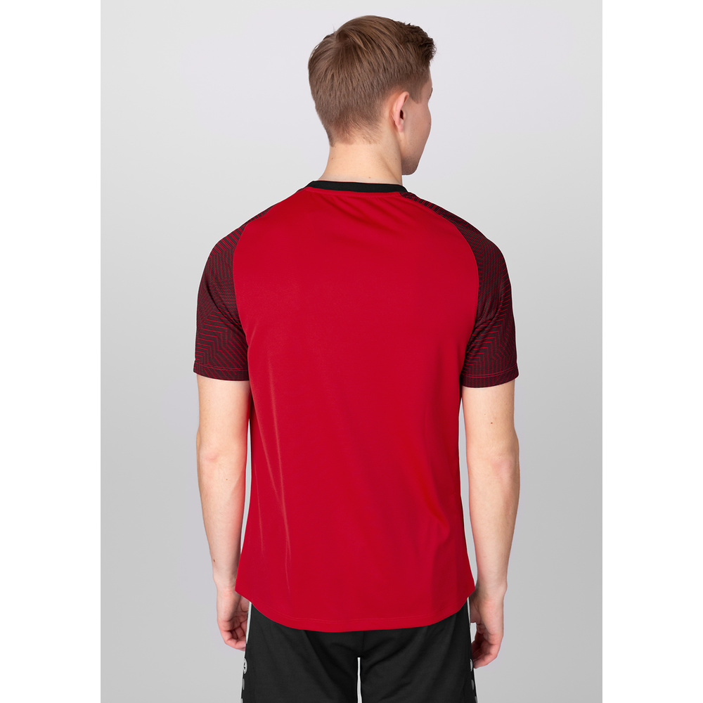 T-SHIRT JAKO PERFORMANCE, RED-BLACK MEN. 