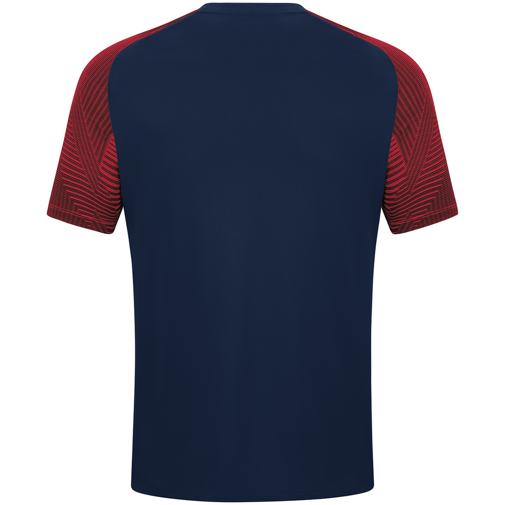 T-SHIRT JAKO PERFORMANCE, SEABLUE-RED MEN. 