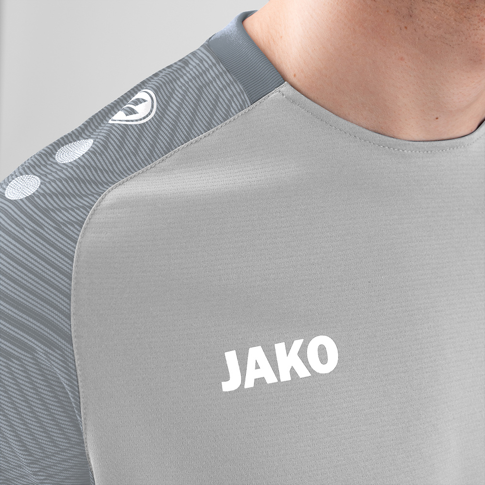 T-SHIRT JAKO PERFORMANCE, SSOFT GREY-STONE GREY MEN. 