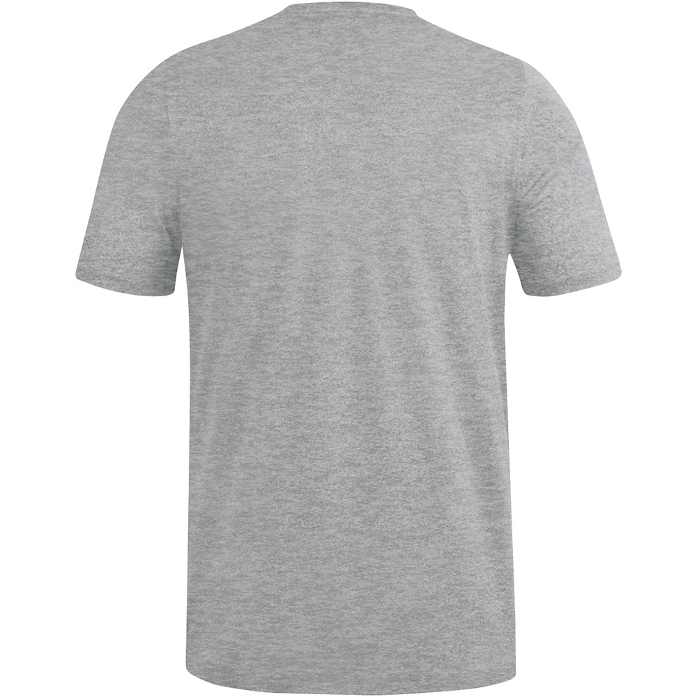 T-SHIRT JAKO PREMIUM BASICS, LIGHT GREY MELANGE MELANGE MELANGE MELANGE MELANGE MEN. 