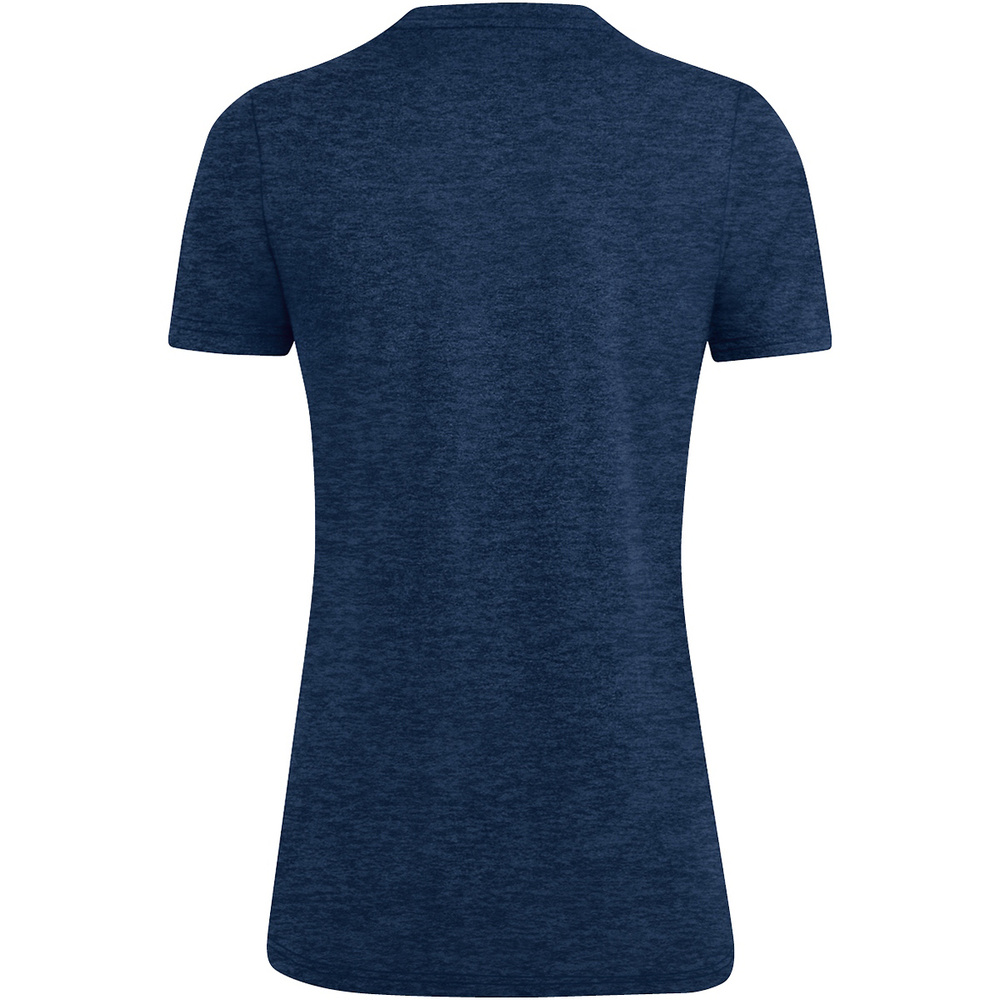 T-SHIRT JAKO PREMIUM BASICS, SEABLUE MELANGE MELANGE MELANGE MELANGE MELANGE WOMEN. 