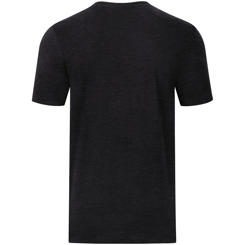 T-SHIRT JAKO PROMO, BLACK MELANGE-CITRO MEN. 